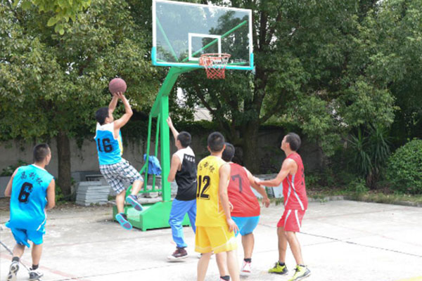 湖北昌利超硬材料有限公司籃球比賽
